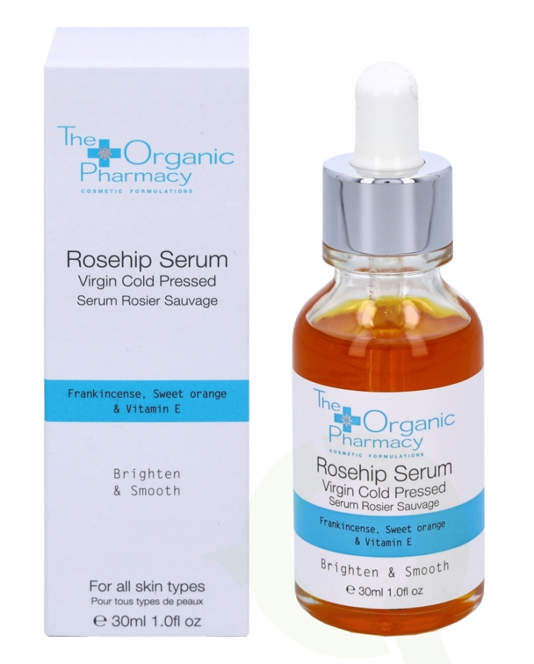 The Organic Pharmacy Virgin Cold Pressed Rosehip Serum 30 ml Vitamine E
