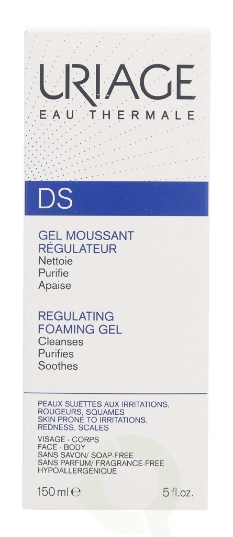 Uriage D.S. Gel Regulating Foaming Gel 150 ml