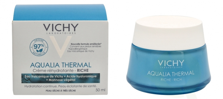 Vichy Aqualia Thermal Rich 48H Hydration 50 ml Rehydraterende Creame Rijk