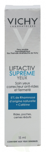 Vichy Liftactiv Eyes Global Anti-Wrink.&Firm. Care 15 ml Anti Aging Rhamnose+Cafeine