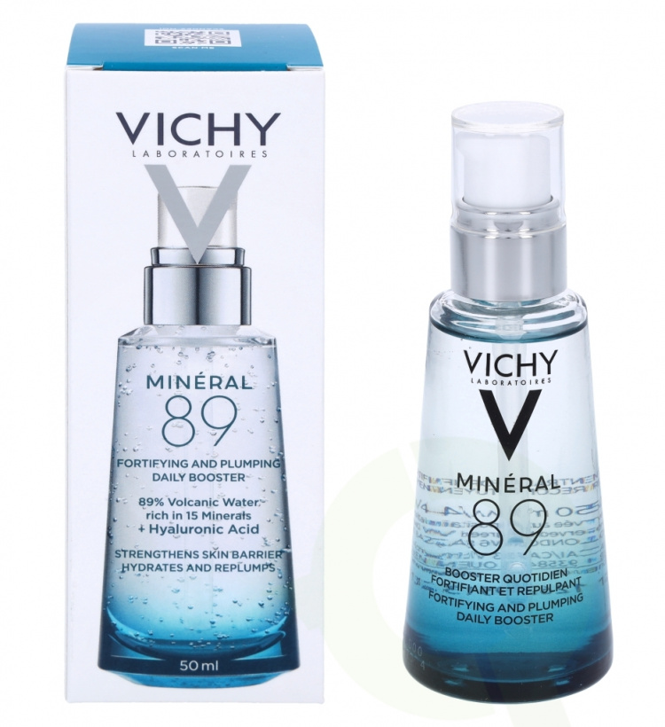 Vichy Mineral 89 Fortifying & Plumping Daily Booster 50 ml Even Sensetive/Alcohol Free