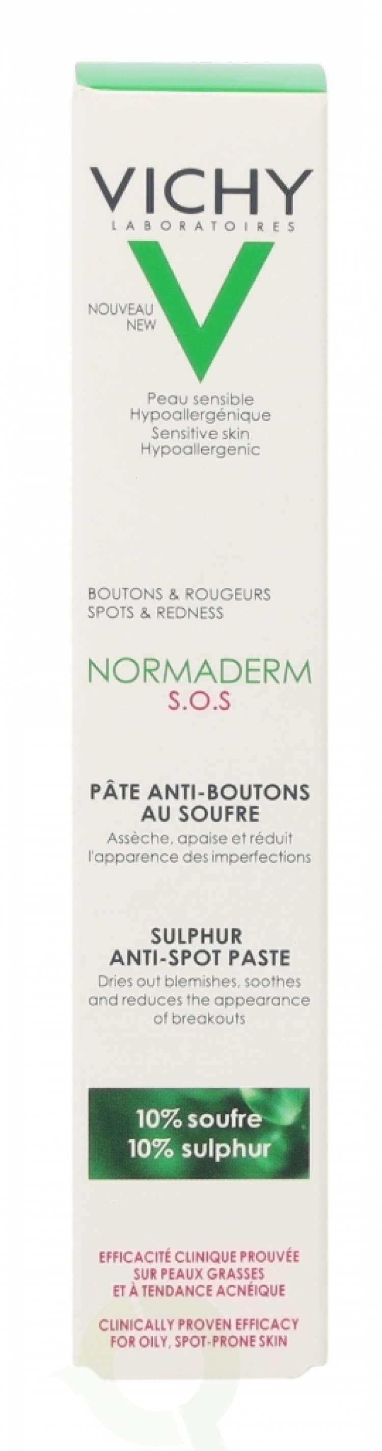 Vichy Normaderm S.O.S. Phytosolution Sulfur Anti-Spot Paste 20 ml