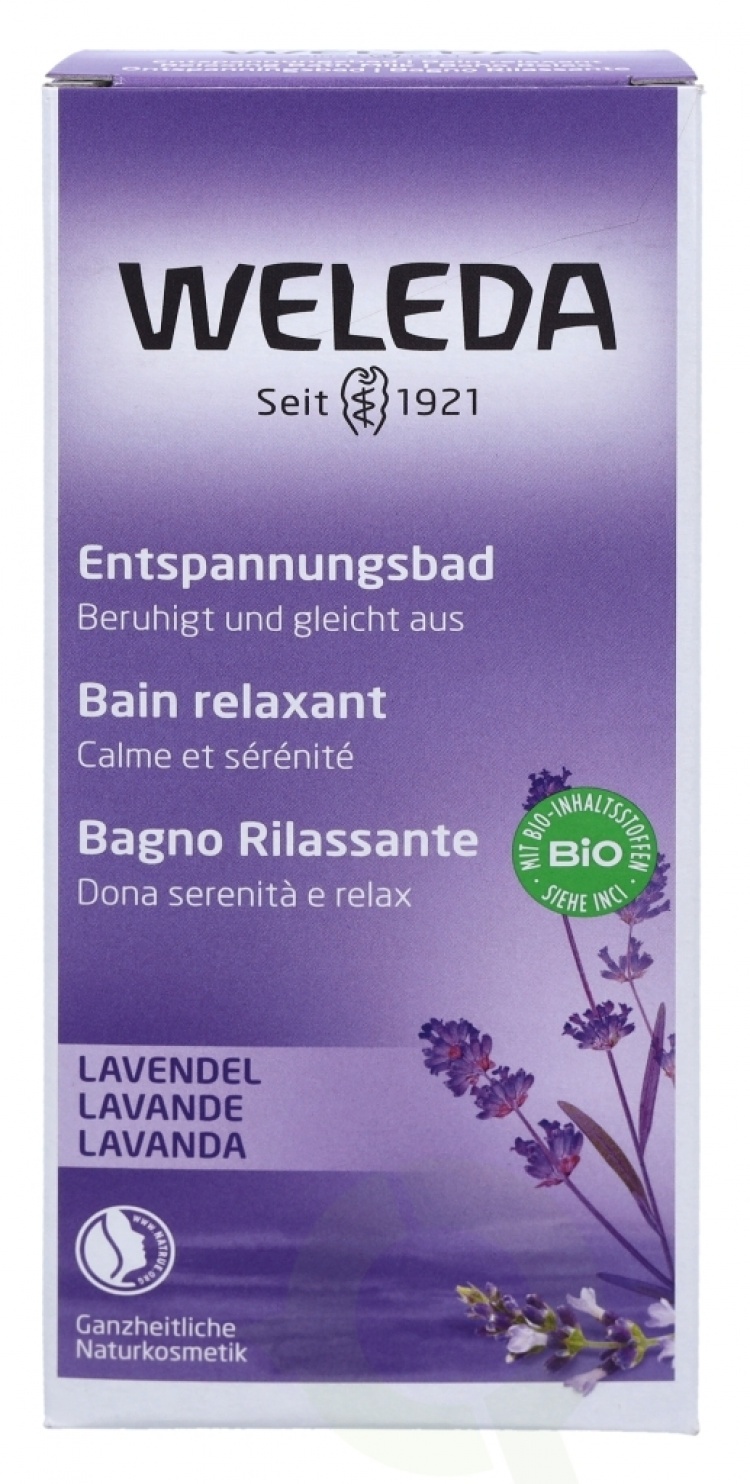 Weleda Lavender Relaxing Bath Milk 200 ml