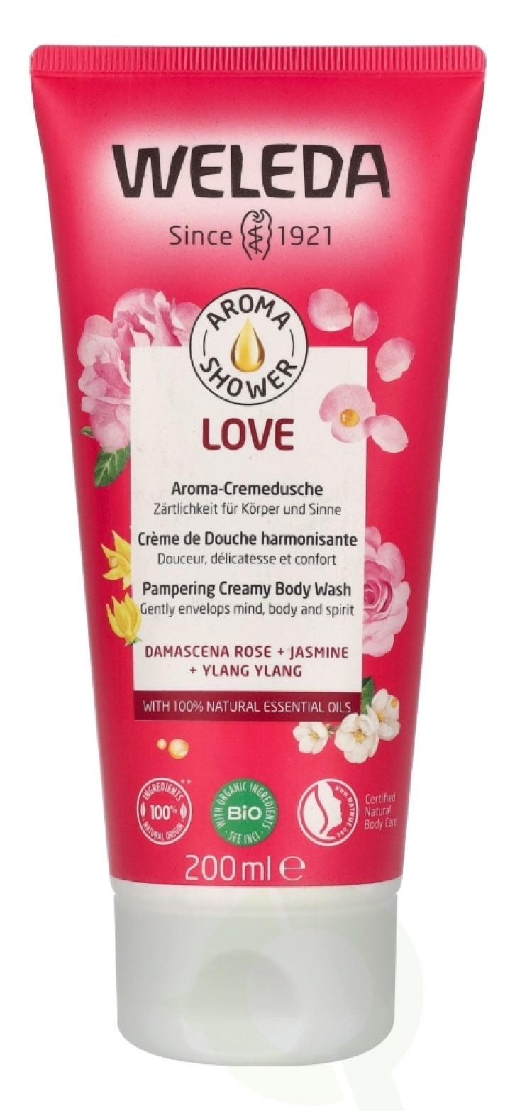 Weleda Love Aroma Shower 200 ml Pampering Creamy Body Wash