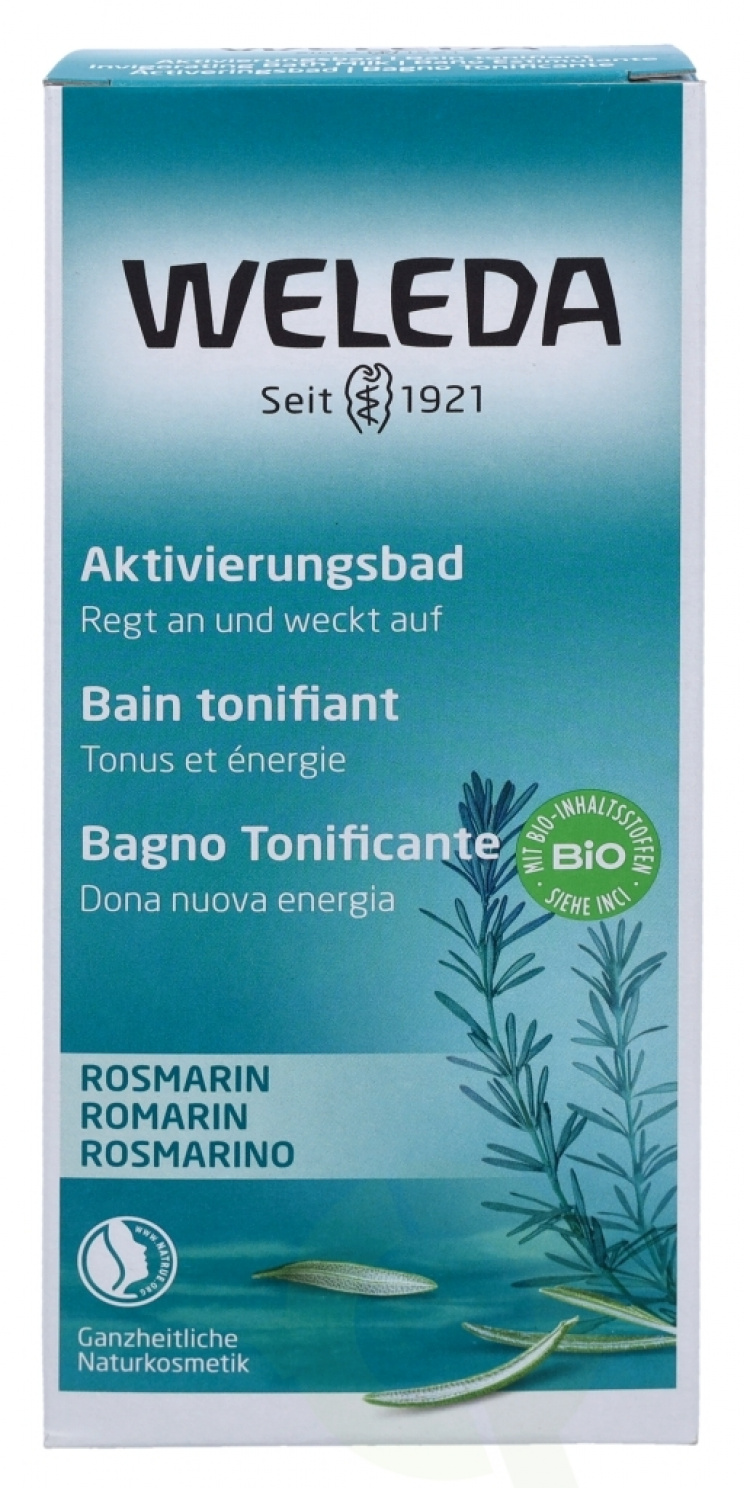 Weleda Rosmarin oppkvikkende bademelk 200 ml