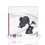 Nedis Wireless Car Charger | 7.5 / 10 / 15 W | 1.5 / 1.67 / 2 A | 1.00 m | FOD / Over aktuell / Overopphetningsbeskyttelse / Overspenning | USB Type-C™ | Inkludert kabel Nedis Wireless Car Charger | 7.5 / 10 / 15 W | 1.5 / 1.67 / 2 A | 1.00 m | FOD / Over aktuell / Overopphetningsbeskyttelse / Overspenning | USB Type-C™ | Inkludert kabel