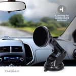 Nedis Wireless Car Charger | 7.5 / 10 / 15 W | 1.5 / 1.67 / 2 A | 1.00 m | FOD / Over aktuell / Overopphetningsbeskyttelse / Overspenning | USB Type-C™ | Inkludert kabel