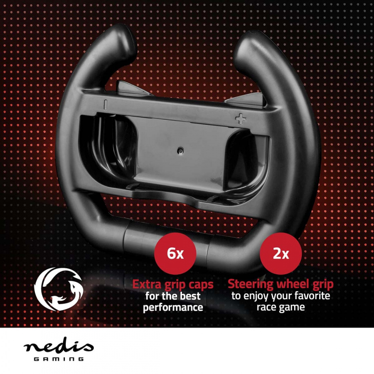 Nedis Gaming startsett | Kompatibel med: Nintendo Switch (OLED) | 13-in-1