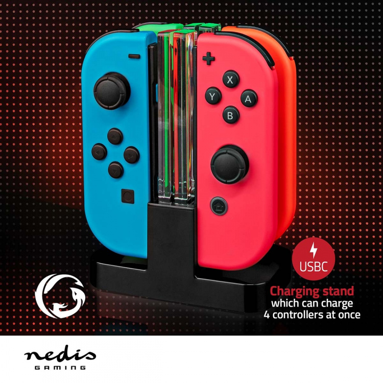 Nedis Gaming startsett | Kompatibel med: Nintendo Switch (OLED) | 13-in-1