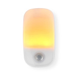 Nedis Plug-In LED Night Light | Bevegelsessensor | Dag/natt sensor | 0.55 W | 11 lm | Varm Hvit Nedis Plug-In LED Night Light | Bevegelsessensor | Dag/natt sensor | 0.55 W | 11 lm | Varm Hvit
