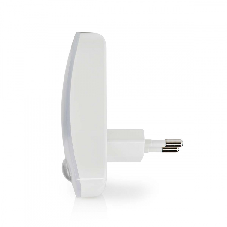 Nedis Plug-In LED Night Light | Bevegelsessensor | Dag/natt sensor | 0.55 W | 11 lm | Varm Hvit Nedis Plug-In LED Night Light | Bevegelsessensor | Dag/natt sensor | 0.55 W | 11 lm | Varm Hvit
