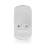 Nedis Plug-In LED Night Light | Bevegelsessensor | Dag/natt sensor | 0.55 W | 11 lm | Varm Hvit Nedis Plug-In LED Night Light | Bevegelsessensor | Dag/natt sensor | 0.55 W | 11 lm | Varm Hvit