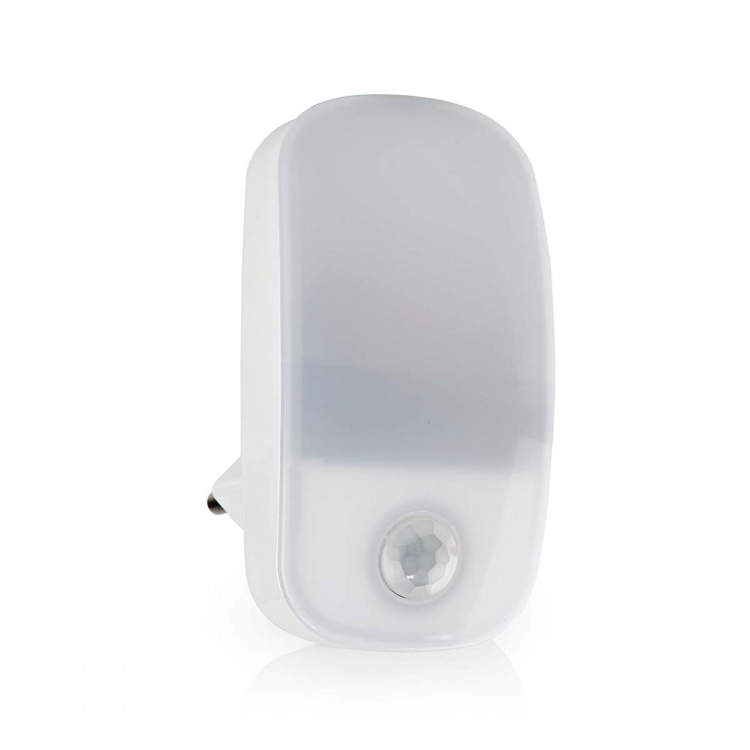 Nedis Plug-In LED Night Light | Bevegelsessensor | Dag/natt sensor | 0.55 W | 11 lm | Varm Hvit Nedis Plug-In LED Night Light | Bevegelsessensor | Dag/natt sensor | 0.55 W | 11 lm | Varm Hvit