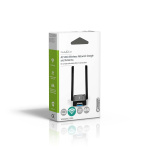 Nedis Network Dongle | Wi-Fi | AC1200 | 2.4/5 GHz (Dual Band) | USB3.0 | Wi-Fi hastighet totalt: 1200 Mbps | Windows 10 / Windows 11 / Windows 8