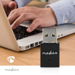 Nedis Network Dongle | Wi-Fi | N300 | 2.4 GHz | USB2.0 | Wi-Fi hastighet totalt: 300 Mbps | Windows 10 / Windows 11 / Windows 8 Nedis Network Dongle | Wi-Fi | N300 | 2.4 GHz | USB2.0 | Wi-Fi hastighet totalt: 300 Mbps | Windows 10 / Windows 11 / Windows 8