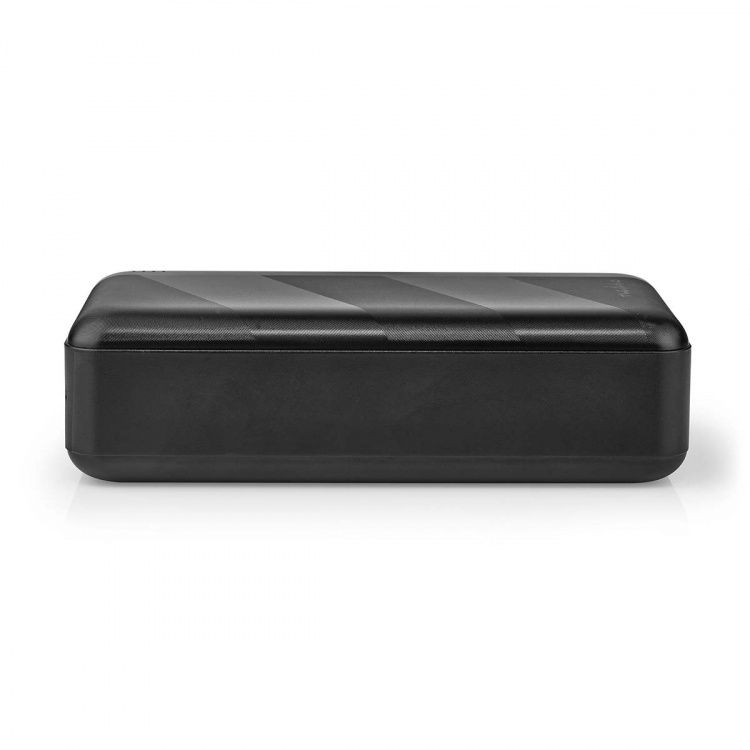 Nedis Power Bank | 32000 mAh | 2.4 / 3.0 / 3.25 A | Antall utganger: 2 | Utgangstilkobling: 1x USB-A / 1x USB-C™ | Inngangstilkobling: 1x Micro USB / 1x USB-C™ | PD3.0 45W / PD3.0 65W | Lithium-Polymer Nedis Power Bank | 32000 mAh | 2.4 / 3.0 / 3.25 A | Antall utganger: 2 | Utgangstilkobling: 1x USB-A / 1x USB-C™ | Inngangstilkobling: 1x Micro USB / 1x USB-C™ | PD3.0 45W / PD3.0 65W | Lithium-Polymer