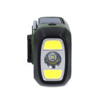 Nedis Nødradio | Bærbar design | DAB+ / FM | Batteri drevet / Hånd sveiv / Solar Powered / USB-Strøm | Vekkeklokke funksjon | Grøn / Sort