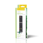 Nedis Utskifting Fjernkontroll | Egnet for: TCL/Thomson | Satt | 1 Enhet | Amazon Prime / Netflix Knapp / Youtube Knapp | Infrarød | Sort