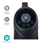 Nedis SmartLife Patiovarmer | Wi-Fi | 1200 W | 2 Varmeinnstillinger | Svingning | Veltebeskyttelse | IP24 | Sort
