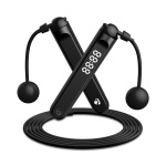 Nedis SmartLife hoppetau | Bluetooth® | Dual Hall sensor | LED | PVC | 3.00 m | Snøreveske / Trådløse baller | Sort