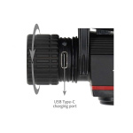 Nedis LED hovedlys | Batteri drevet / USB-Strøm | 3.7 V DC | batterier følger med | Oppladningsbar | Nominell lysfluks: 1000 lm | Lysrekkevidde: 180 m Nedis LED hovedlys | Batteri drevet / USB-Strøm | 3.7 V DC | batterier følger med | Oppladningsbar | Nominell lysfluks: 1000 lm | Lysrekkevidde: 180 m