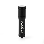 Nedis LED lommelykt | Batteri drevet | 1.5 V DC | 3 W | 1x AAA/LR03 | Nominell lysfluks: 100 lm | Lysrekkevidde: 35 m | Strålevinkel: 10 °