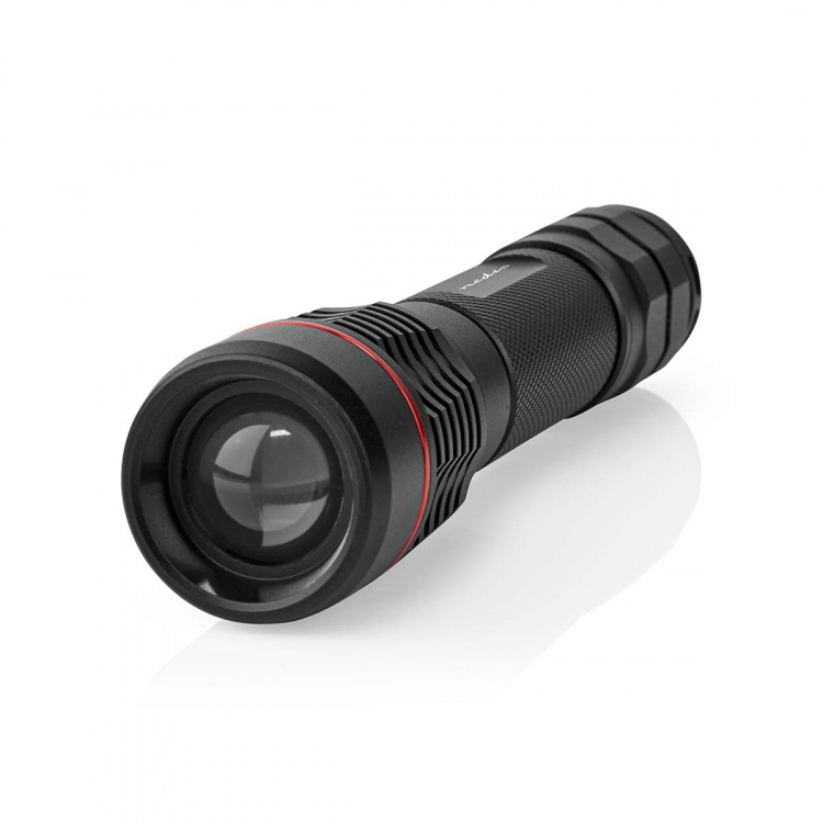 Nedis LED lommelykt | Batteri drevet | 3.7 V DC | 10 W | N/A | batterier følger med | Oppladningsbar | Nominell lysfluks: 1000 lm | Lysrekkevidde: 200 m | Strålevinkel: 10 ° Nedis LED lommelykt | Batteri drevet | 3.7 V DC | 10 W | N/A | batterier følger med | Oppladningsbar | Nominell lysfluks: 1000 lm | Lysrekkevidde: 200 m | Strålevinkel: 10 °