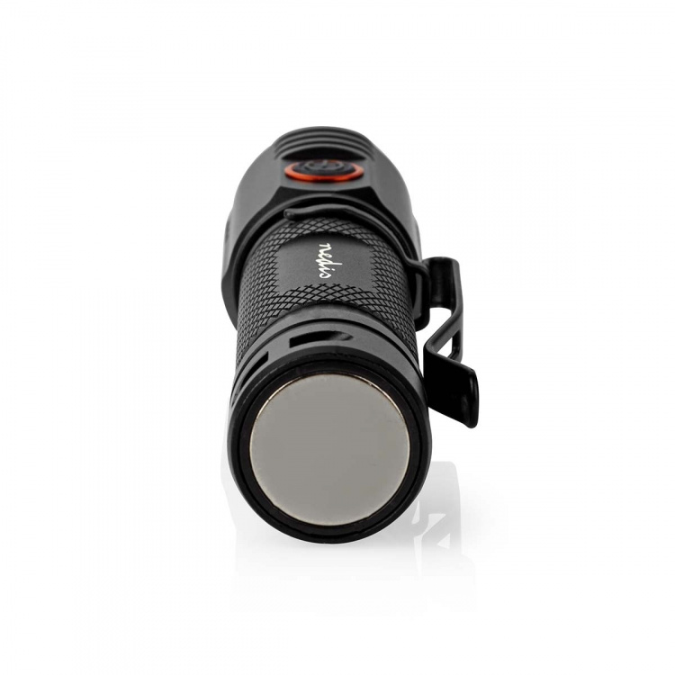 Nedis LED lommelykt | Batteri drevet | 3.7 V DC | 20 W | N/A | batterier følger med | Oppladningsbar | Nominell lysfluks: 2000 lm | Lysrekkevidde: 180 m | Strålevinkel: 10 ° Nedis LED lommelykt | Batteri drevet | 3.7 V DC | 20 W | N/A | batterier følger med | Oppladningsbar | Nominell lysfluks: 2000 lm | Lysrekkevidde: 180 m | Strålevinkel: 10 °