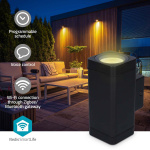 Nedis Smartlife utendørs lys | 760 lm | Bluetooth® | 8.5 W | Varm til avkjølt hvitt | 2700 - 6500 K | ABS | Android™ / IOS