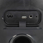 Nedis Bluetooth® Party Speaker | Maksimal batteritid: 5 timer | 150 W | Bære håndtak | Party lys | Linkable | Equalizer | Oransje / Sort Nedis Bluetooth® Party Speaker | Maksimal batteritid: 5 timer | 150 W | Bære håndtak | Party lys | Linkable | Equalizer | Oransje / Sort