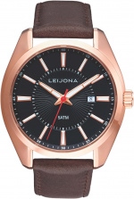 Leijona 5020-2421 armbåndsur, 41,5 mm, rosa gull
