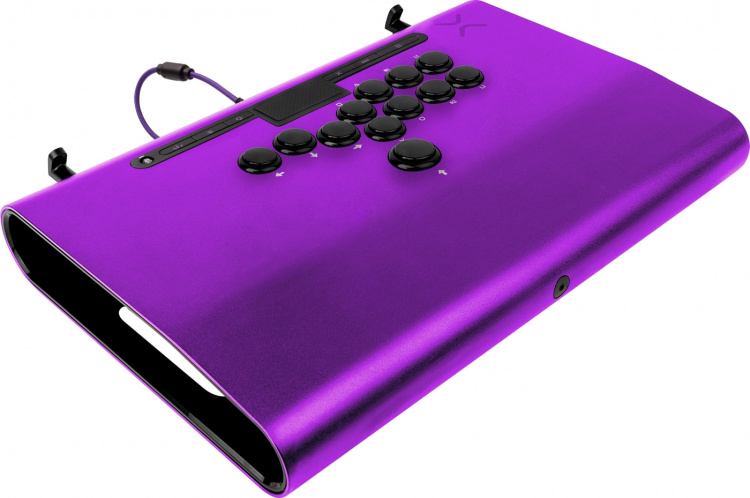 PDP Gaming Victrix Pro FS-12 Arcade Fight Stick - spillkontroller, lilla, PS4 / PS5 / PC PDP Gaming Victrix Pro FS-12 Arcade Fight Stick - spillkontroller, lilla, PS4 / PS5 / PC
