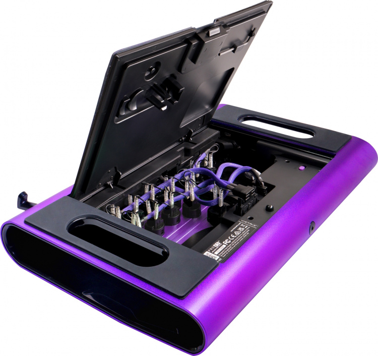 PDP Gaming Victrix Pro FS-12 Arcade Fight Stick - spillkontroller, lilla, PS4 / PS5 / PC PDP Gaming Victrix Pro FS-12 Arcade Fight Stick - spillkontroller, lilla, PS4 / PS5 / PC