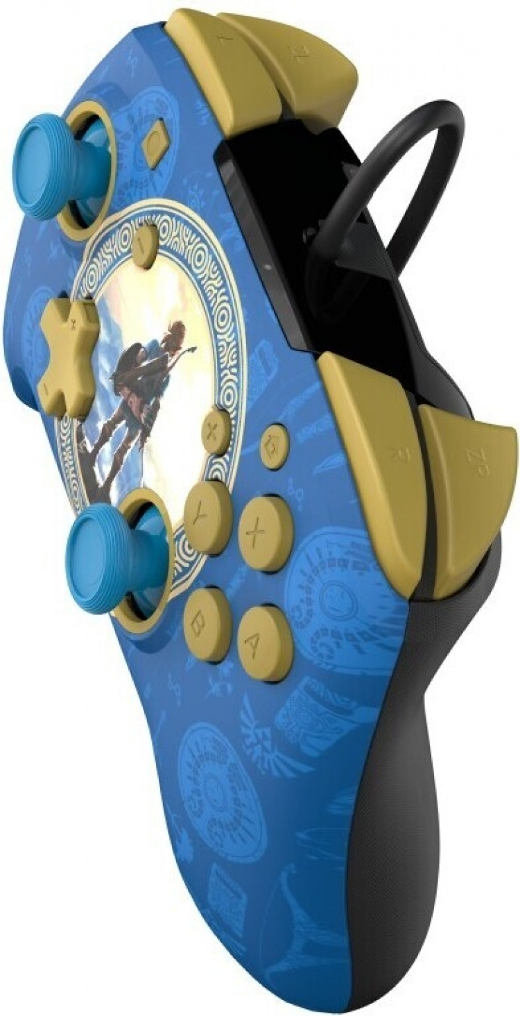 PDP Gaming Rematch Wired Controller - Hyrule Blue - kablet kontroll, Switch PDP Gaming Rematch Wired Controller - Hyrule Blue - kablet kontroll, Switch