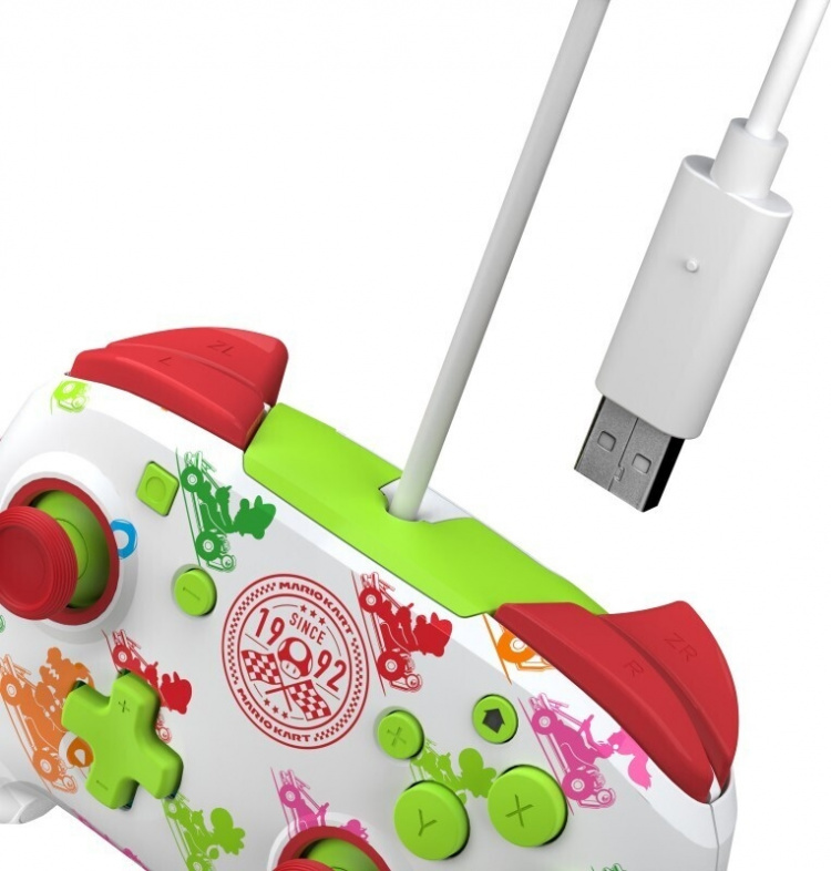 PDP Gaming Rematch kablet spillkontroller - Mario Kart Racer - Kablet spillkontroller, Switch PDP Gaming Rematch kablet spillkontroller - Mario Kart Racer - Kablet spillkontroller, Switch