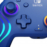 PDP Gaming Afterglow Wave Wired Controller - kablet spillkontroller, blå, Switch PDP Gaming Afterglow Wave Wired Controller - kablet spillkontroller, blå, Switch