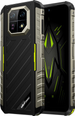 Ulefone Armor 22-telefon, 256/8 GB, svart/grønn