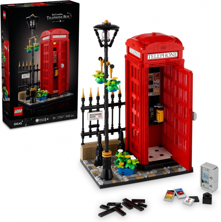 Lego Ideas 21347 - London Red Phone Booth