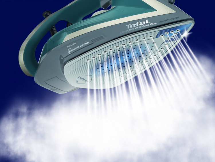 Tefal Ultragliss Plus Anti-Calc FV6842E0 Strykejern, blå