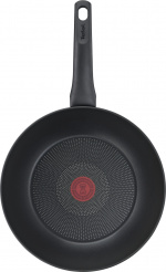 Tefal Ultimate wokpanne 28 cm, svart