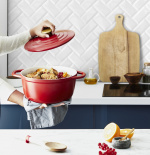 Tefal Air støpejernspanne, 4,7 L, rød