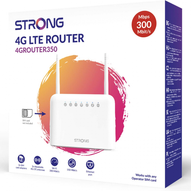 Strong 4G-ruter WiFi 300Mbit/s