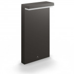 Philips Bustan Pedistal Ultra Efficient LED 3,8W 800lm Antrasitt