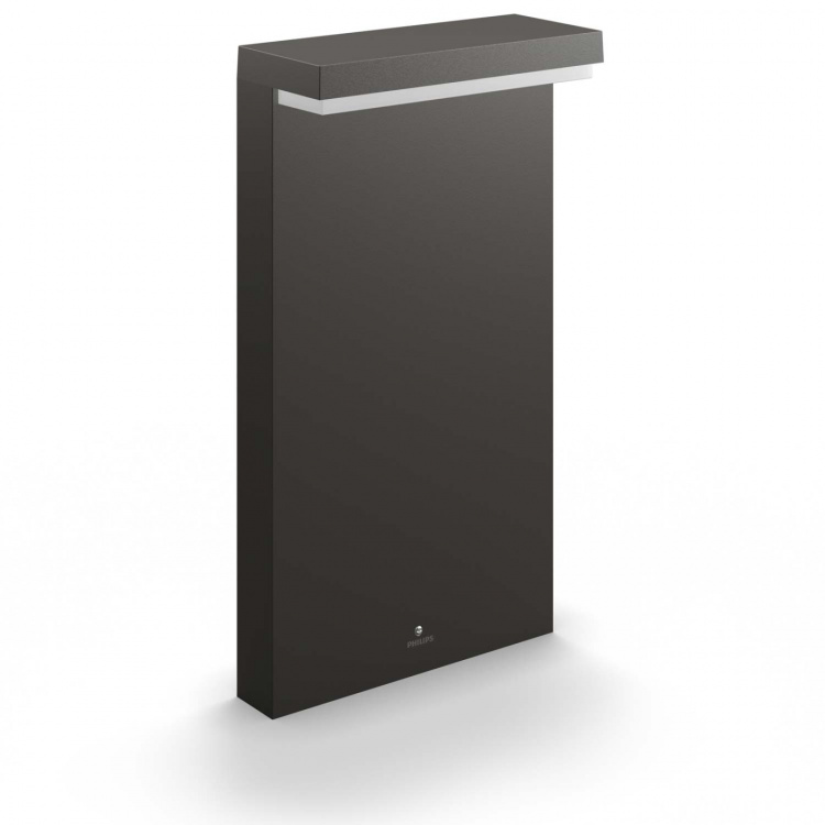 Philips Bustan Pedistal Ultra Efficient LED 3,8W 800lm Antrasitt