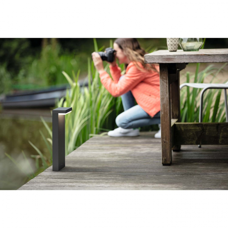 Philips Bustan Pedistal Ultra Efficient LED 3,8W 800lm Antrasitt