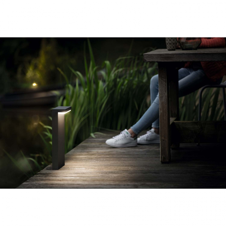 Philips Bustan Pedistal Ultra Efficient LED 3,8W 800lm Antrasitt