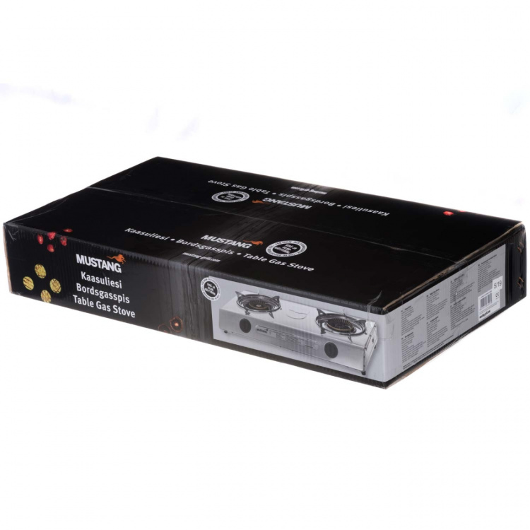 Mustang Gasskomfyr med 2 brennere