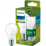 Philips LED E27 Normal 7,3W (100W) Frostet 1535lm 2700K Energiklasse A