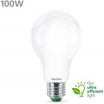 Philips LED E27 Normal 7,3W (100W) Frostet 1535lm 2700K Energiklasse A