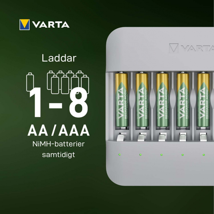 Varta Eco Charger Multi Resirkulert